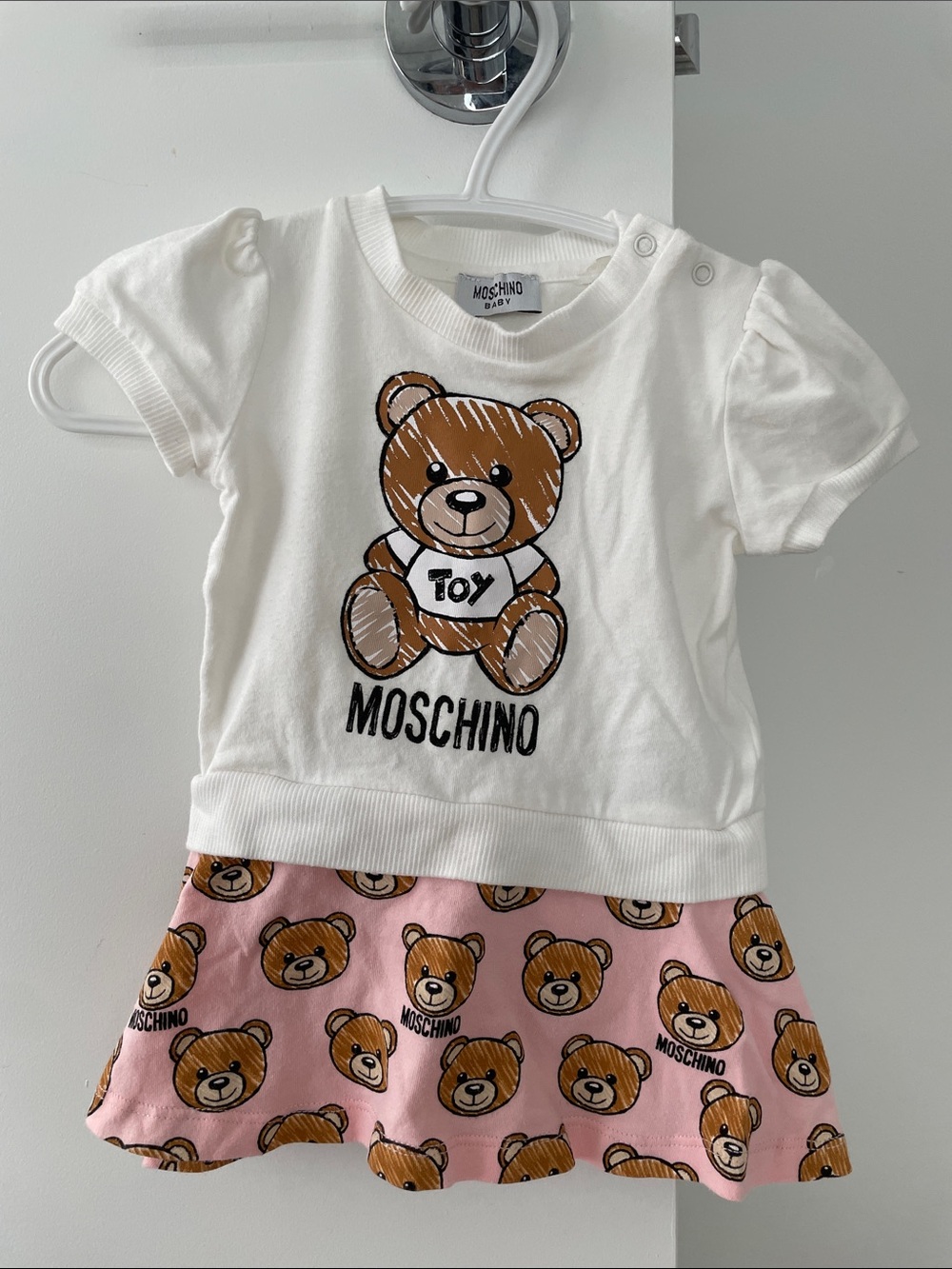 Moschino baby dress 3-6m